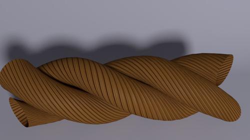 Rope  texture and application  preview image